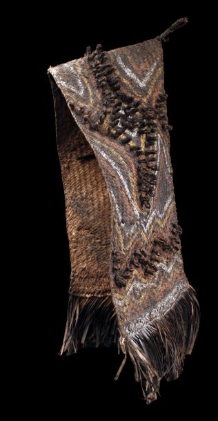 Cape en fibres / Headdress