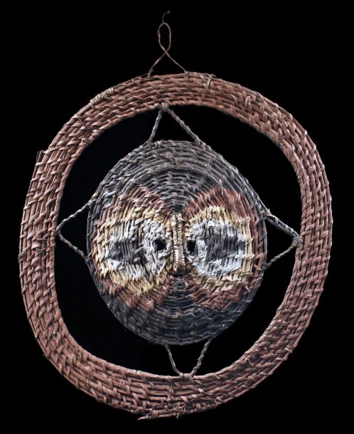 Masque vannerie / Basket mask