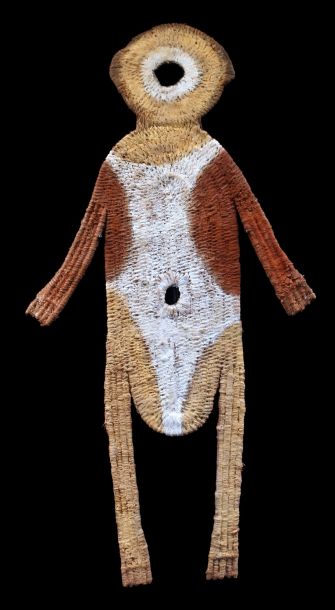 Personnage en vannerie / Timbuwarra spirit figure