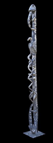 Elment de structure de case / ceremonial hut element